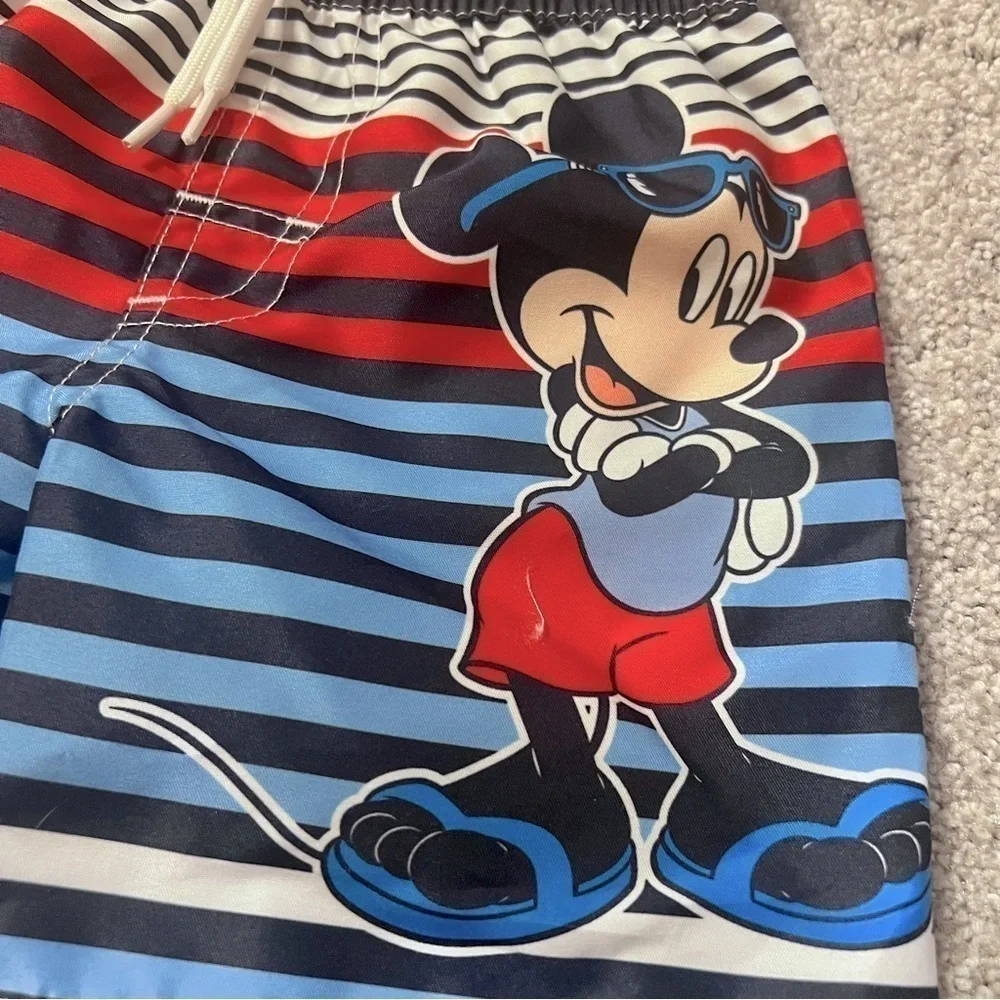 NWT Disney Junior Mickey swim trunks with UPF 50+ size 2T
